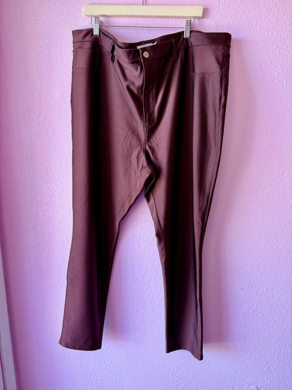 Mocha Brown Good American Disco Pants - 22