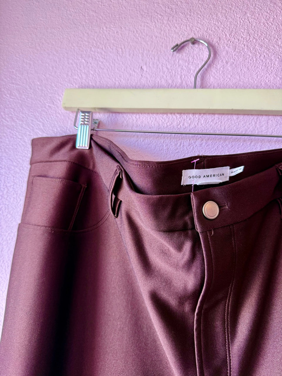 Mocha Brown Good American Disco Pants - 22