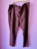 Mocha Brown Good American Disco Pants - 22