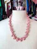 80s Geometric Beads Necklace