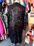 Longline Sequin Jacket - Size 4X
