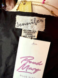 80s Sequin Squiggle Jacket - Size 12