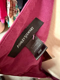 Ashley Stewart Orchid Faux Suede Maxi Skirt - Size 26