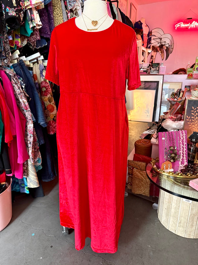 Slayer's Best Friend in Red Dress and Top - Size 3X/4X