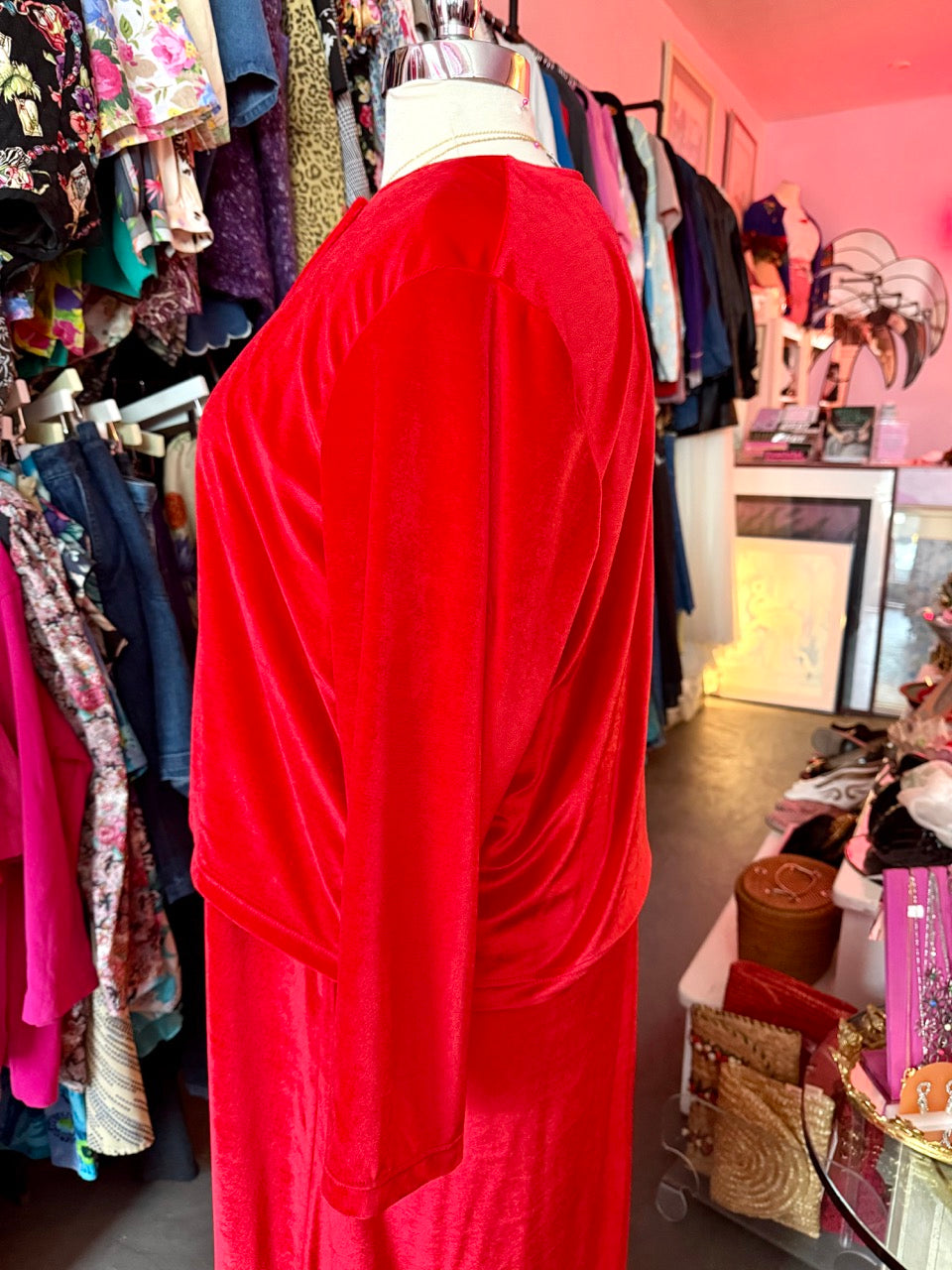 Slayer's Best Friend in Red Dress and Top - Size 3X/4X