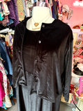 Slayer's Best Friend in Black Velvet Dress and Top Set - Size 3X/4X