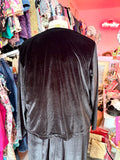 Slayer's Best Friend in Black Velvet Dress and Top Set - Size 3X/4X