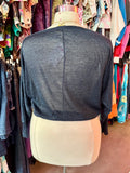 Free People Glitter Cropped Cardigan - Size 1X-3X