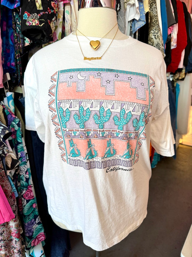 Vintage Desert Days California T-shirt - Size 20/22