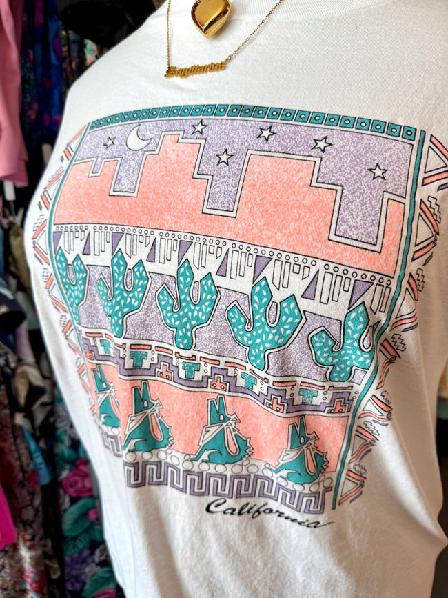Vintage Desert Days California T-shirt - Size 20/22