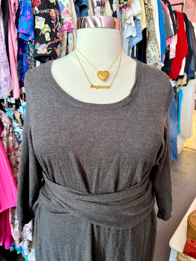 Off Duty Ballerina Sweater Dress - Size 26/28