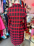 Modcloth Buffalo Plaid Dress - Size 2X
