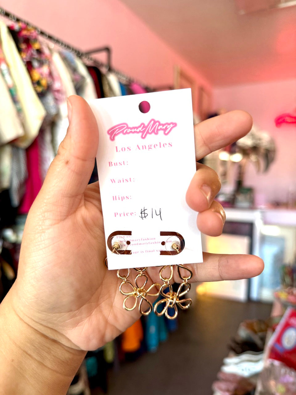 Double Daisy Earrings