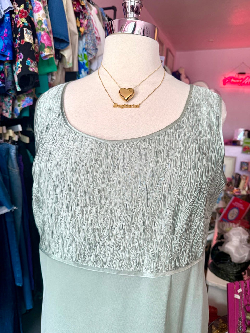 90s High Tide Shift Dress - Size 20/22