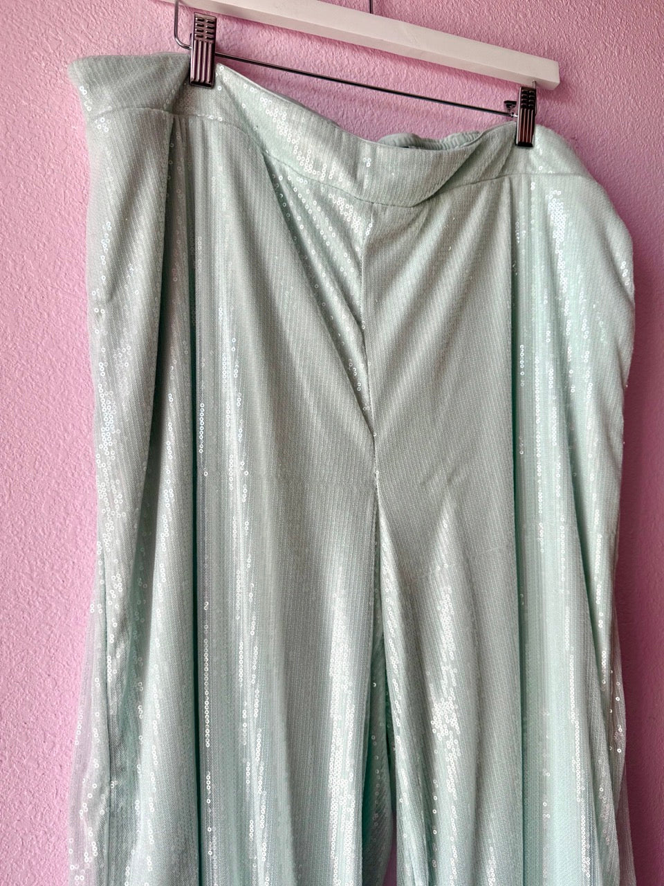 Mermaid's Night Out Sequin Eloquii Pants - Size 16/18
