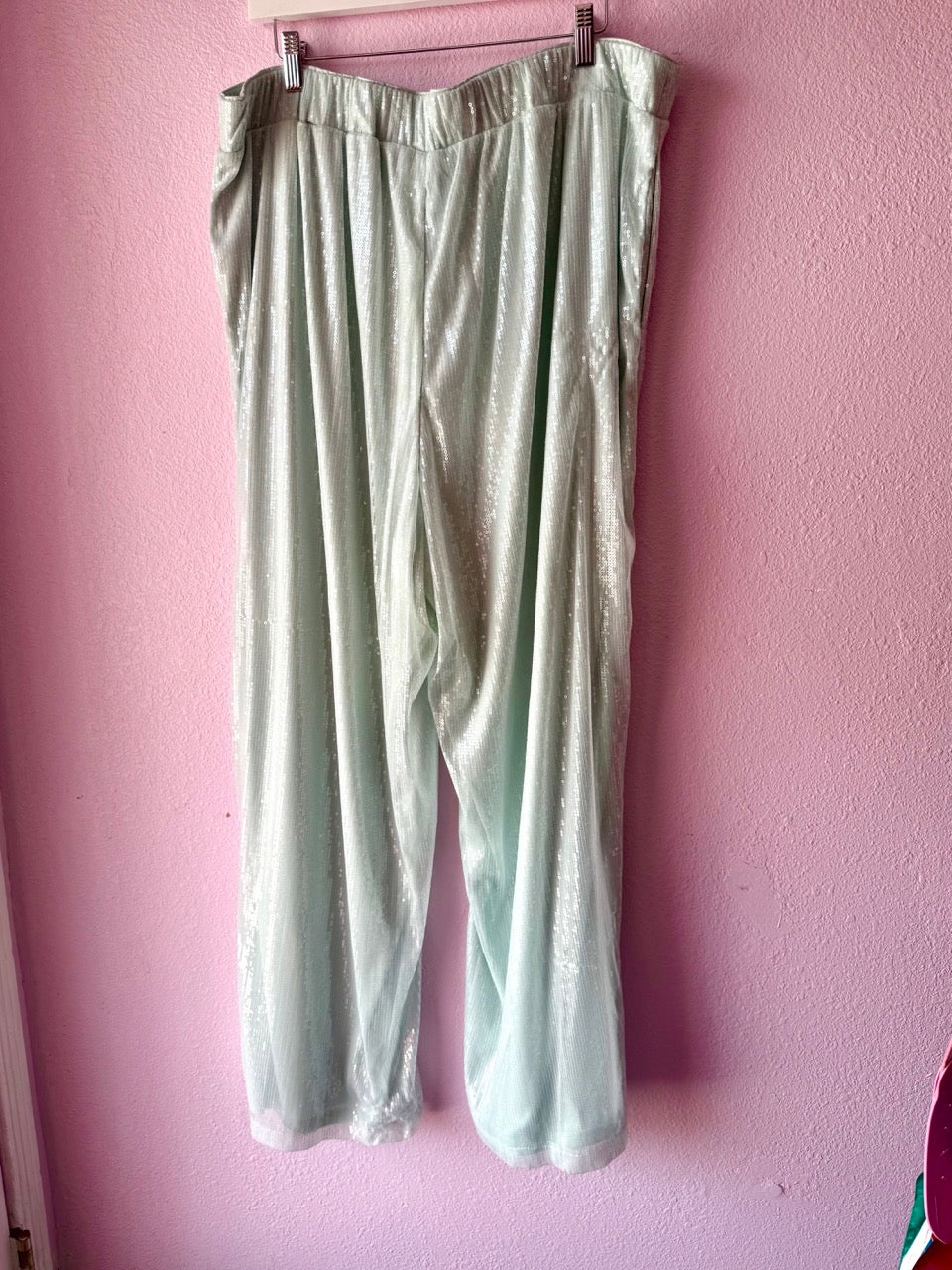 Mermaid's Night Out Sequin Eloquii Pants - Size 16/18