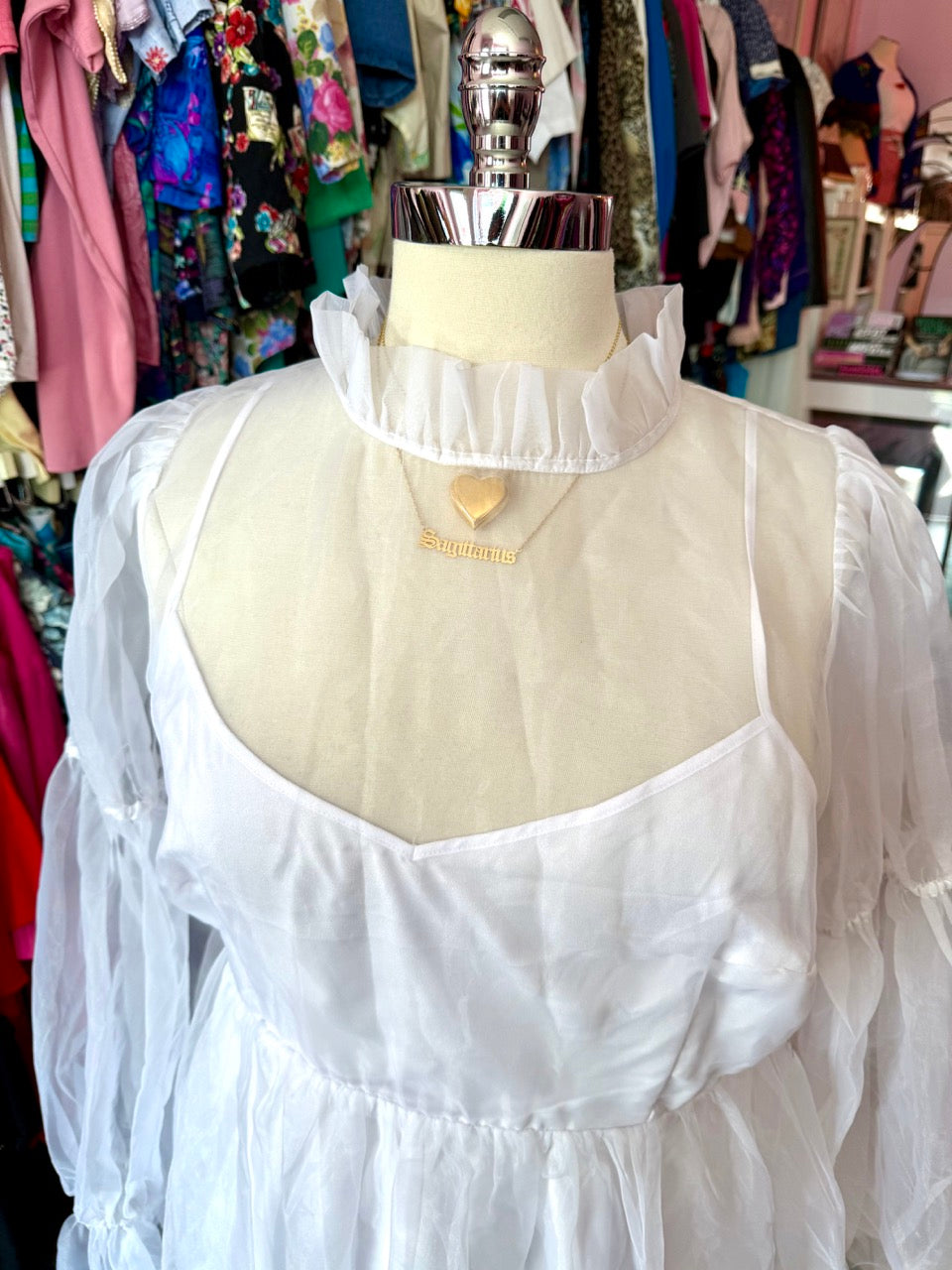 New With Tags - Bridal by Eloquii Organza Mini Dress - Size 18