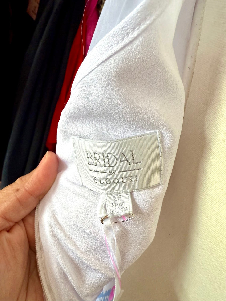 New With Tags - Bridal by Eloquii Organza Mini Dress - Size 18