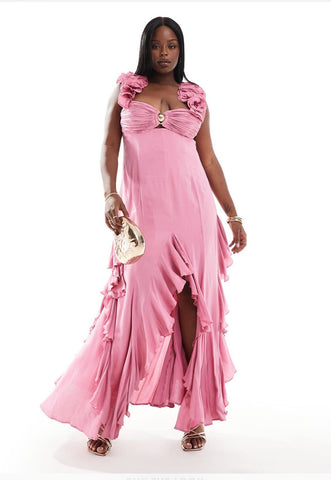 1980's Abstract Rose Sweater - 1X - 4X