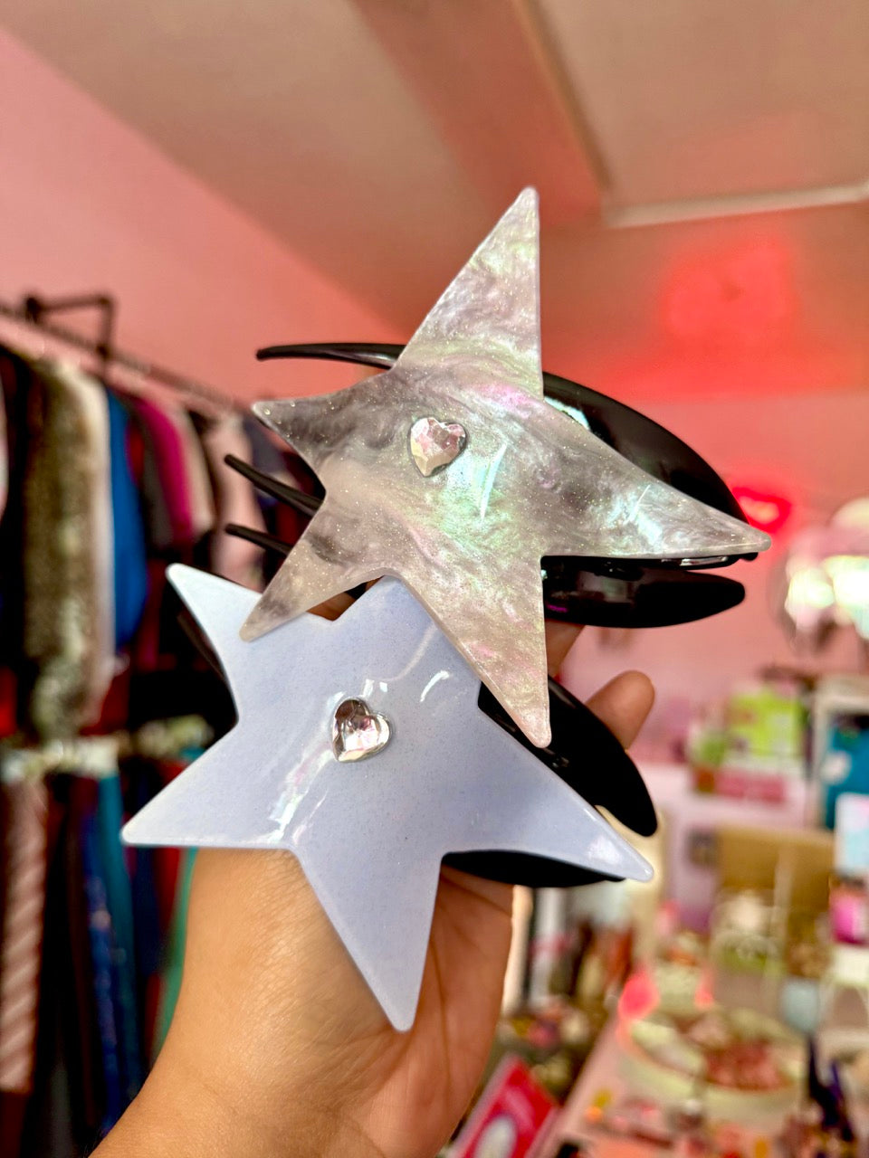 Supernova Star Shaped Hair Clip