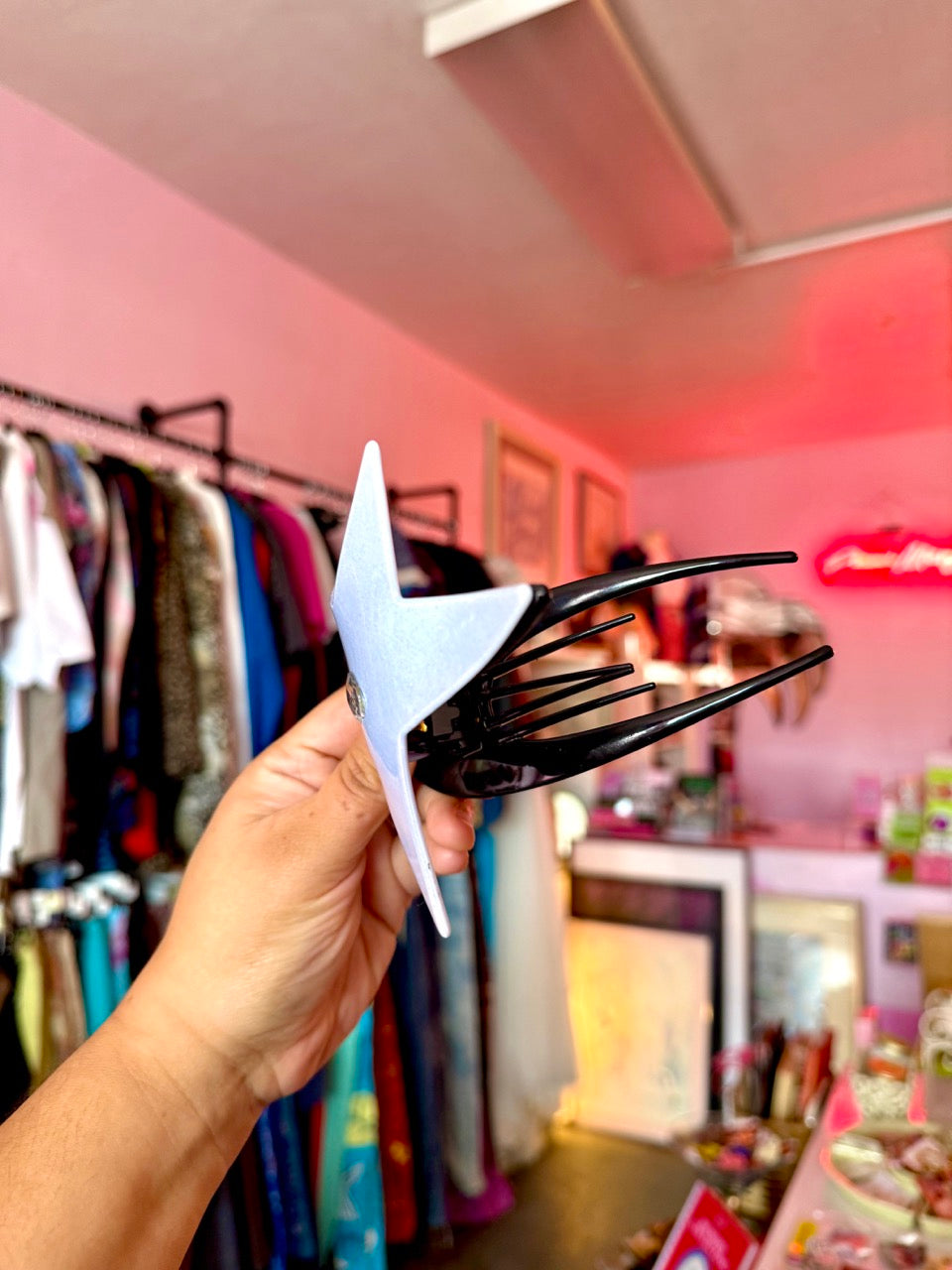 Supernova Star Shaped Hair Clip