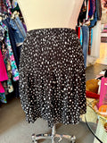 2000s Polka Dots and Pleats Skirt - Size 18-22 2X/3X
