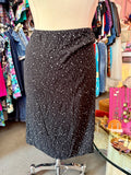 90s Polka Dot Midi Skirt - Size 30