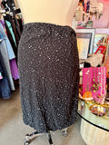 90s Polka Dot Midi Skirt - Size 30