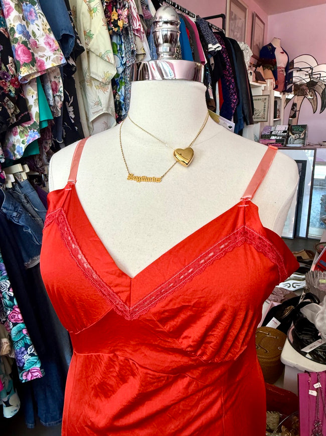 Boop Hand Dyed Vintage Slip Dress - Size 18-24