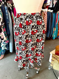 90s Walk in The Rose Garden Skirt - 4X