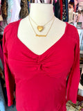 You're a Sweetheart Red Top - Size 3X