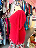 You're a Sweetheart Red Top - Size 3X