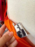 90s Orange Fanta Light Tie Dye Dress - Size 1X