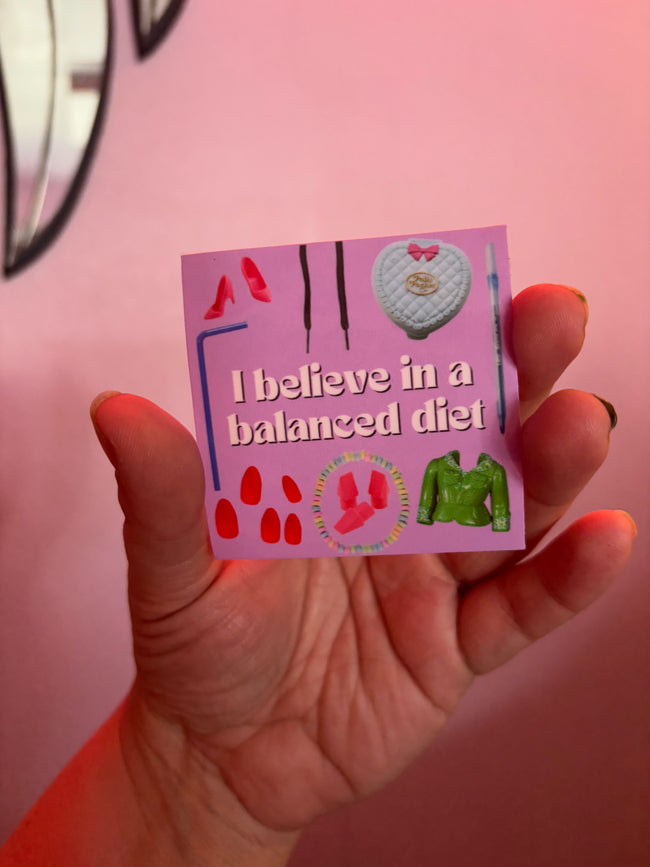 Anxious Chewer Sticker