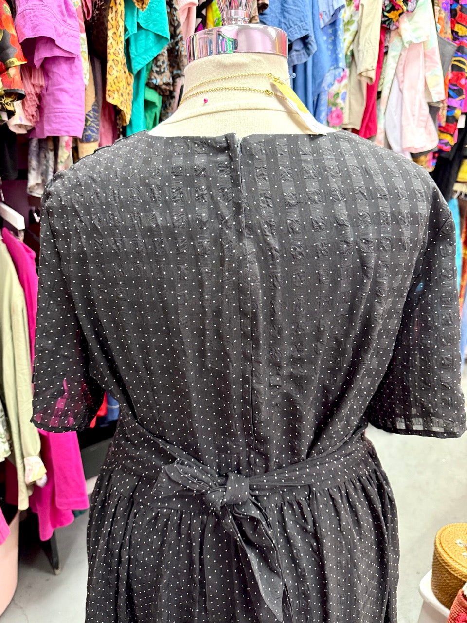 90s Polka Dot Dreamer Dress - Size 4X