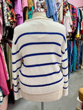 La Ligne Nautical Fisherman Sweater - Size 3X