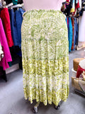 All The Greenery Tiered Skirt - Size 3X-5X