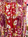Autumn Willow Patchwork Maxi Skirt - Size 1X/2X