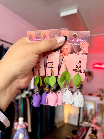 Jumbo Puffy Bow Keychains - Gingham