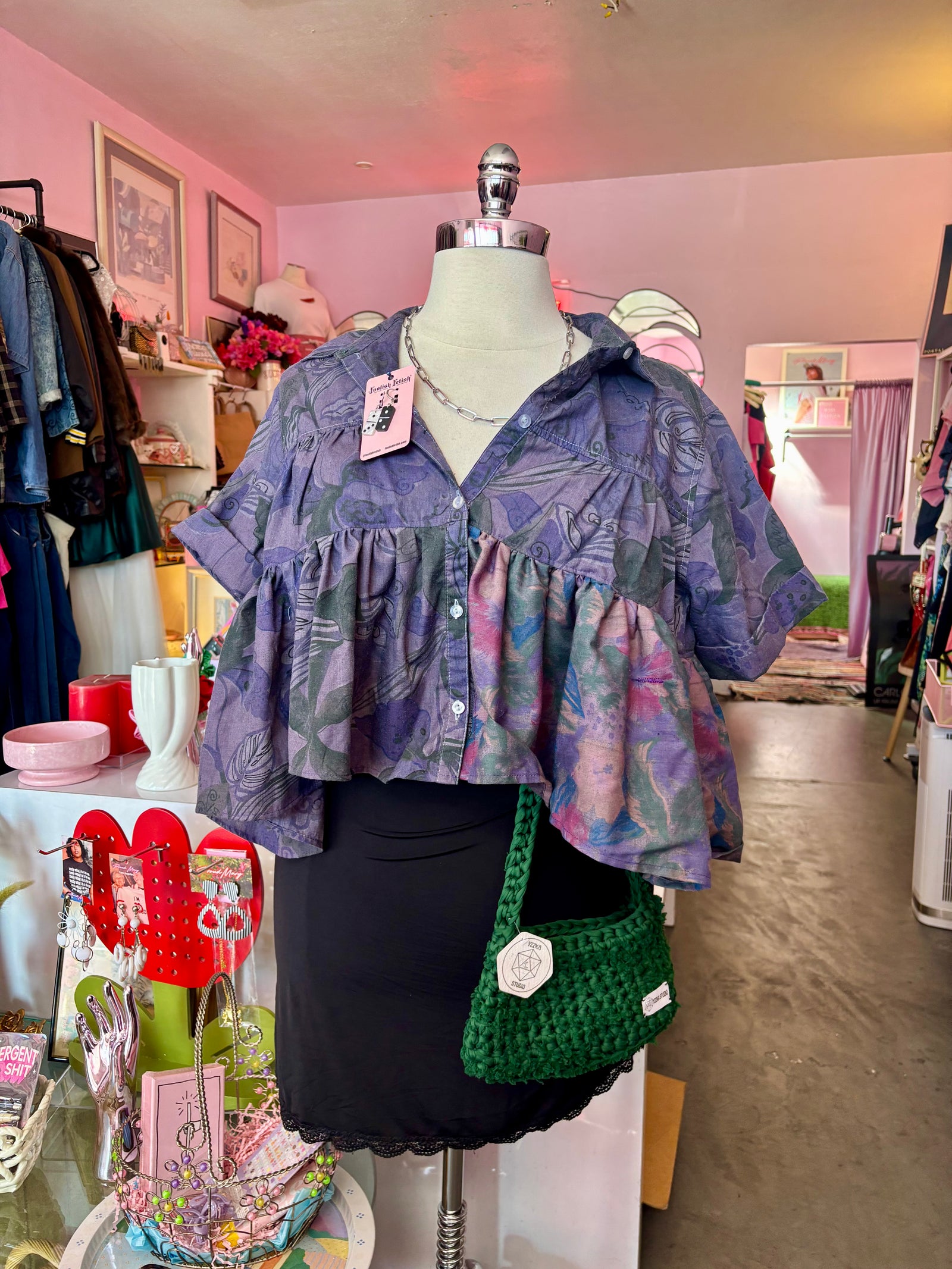 Nitro Button Up Top - Re-worked One of One Item