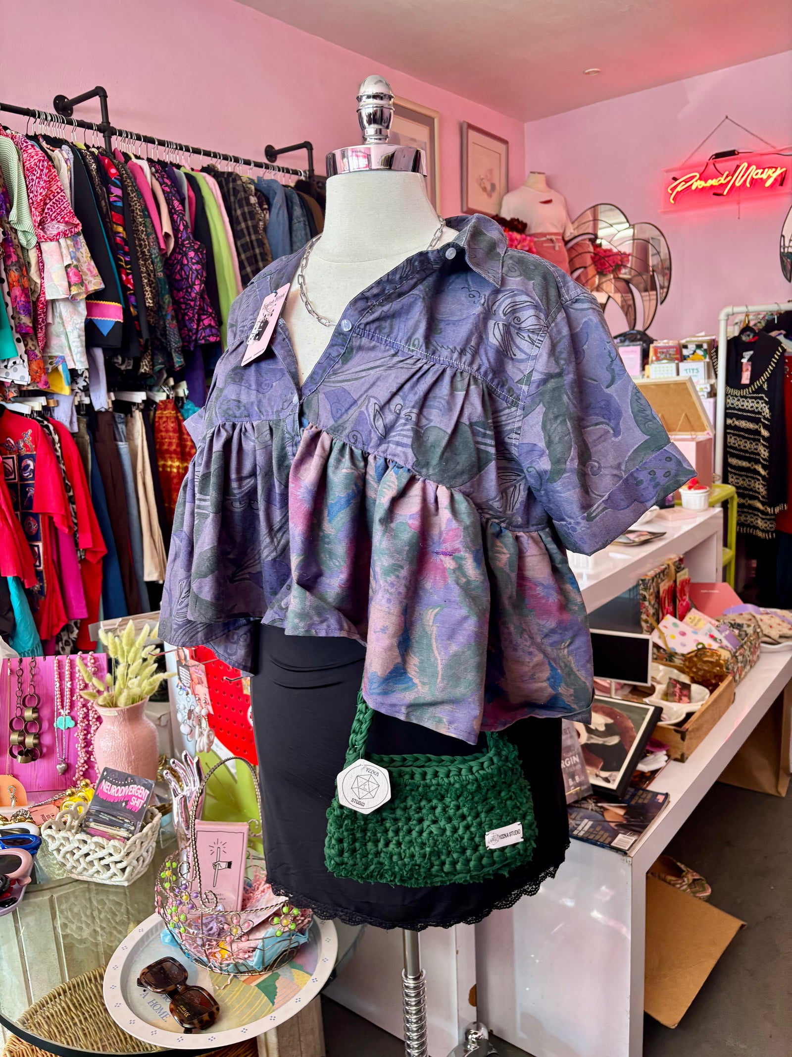 Nitro Button Up Top - Re-worked One of One Item