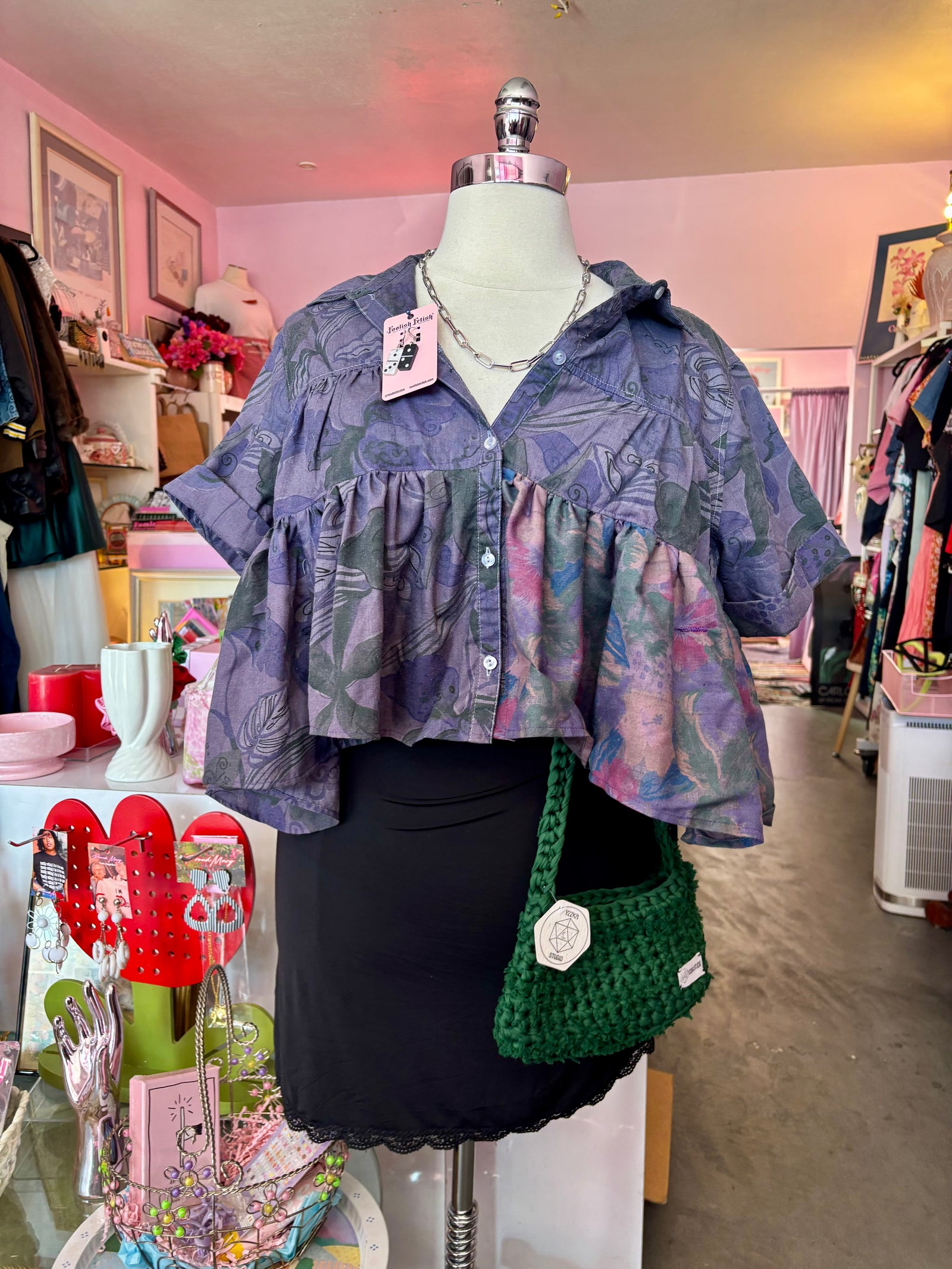 Nitro Button Up Top - Re-worked One of One Item