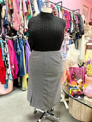 Lovefool Deadstock Shirred Midi Skirt - 4X