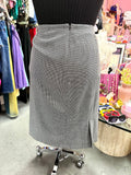 Avenue Houndstooth Skirt - Size 4X