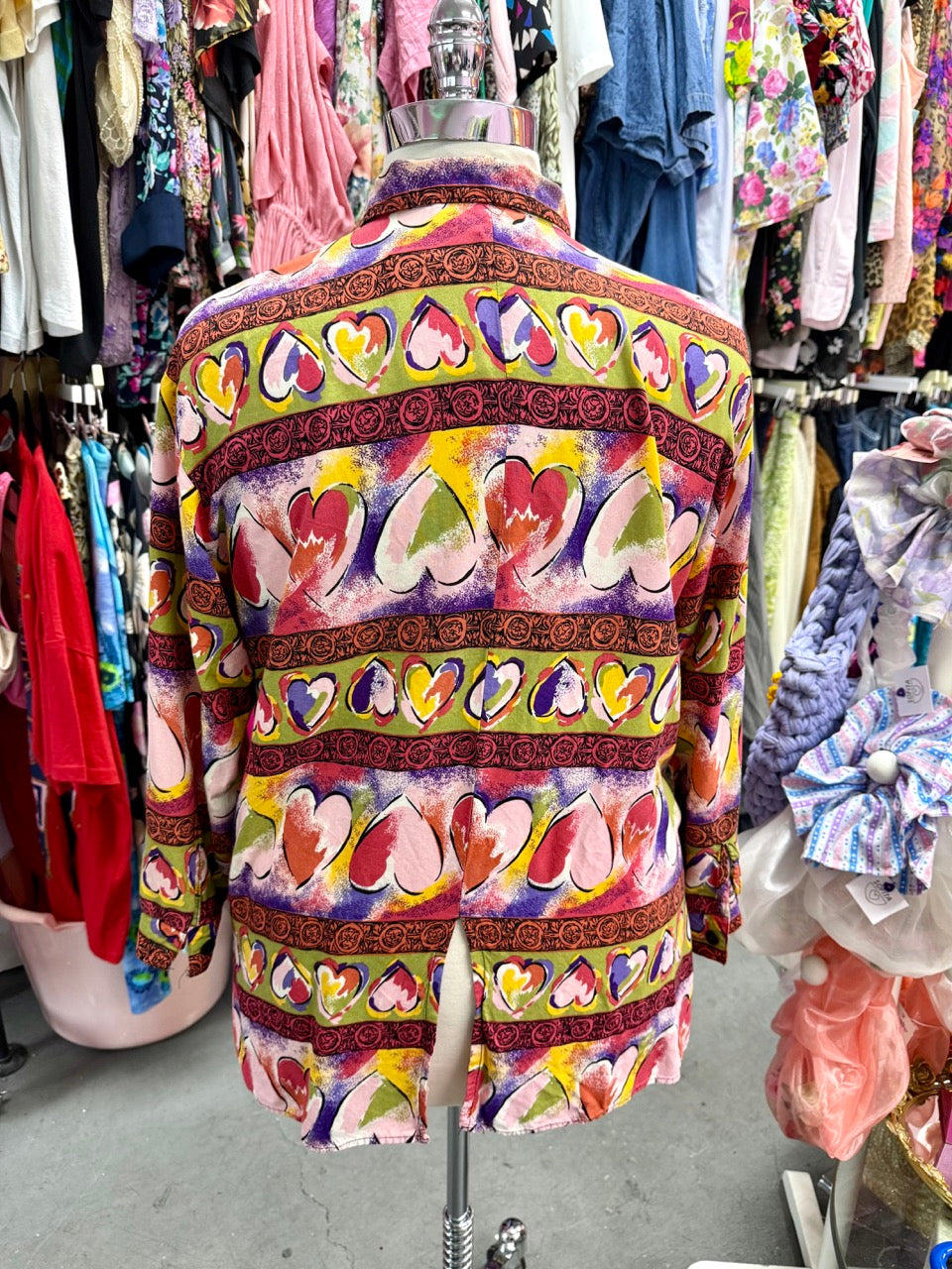 90s Flirting in a Coffee Shop Top - Size 2X