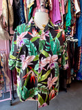In Your Paradise Button Up Top - Size 3X/4X