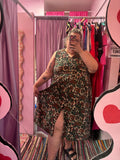 90's Corduroy Floral Midi - Size 22/24