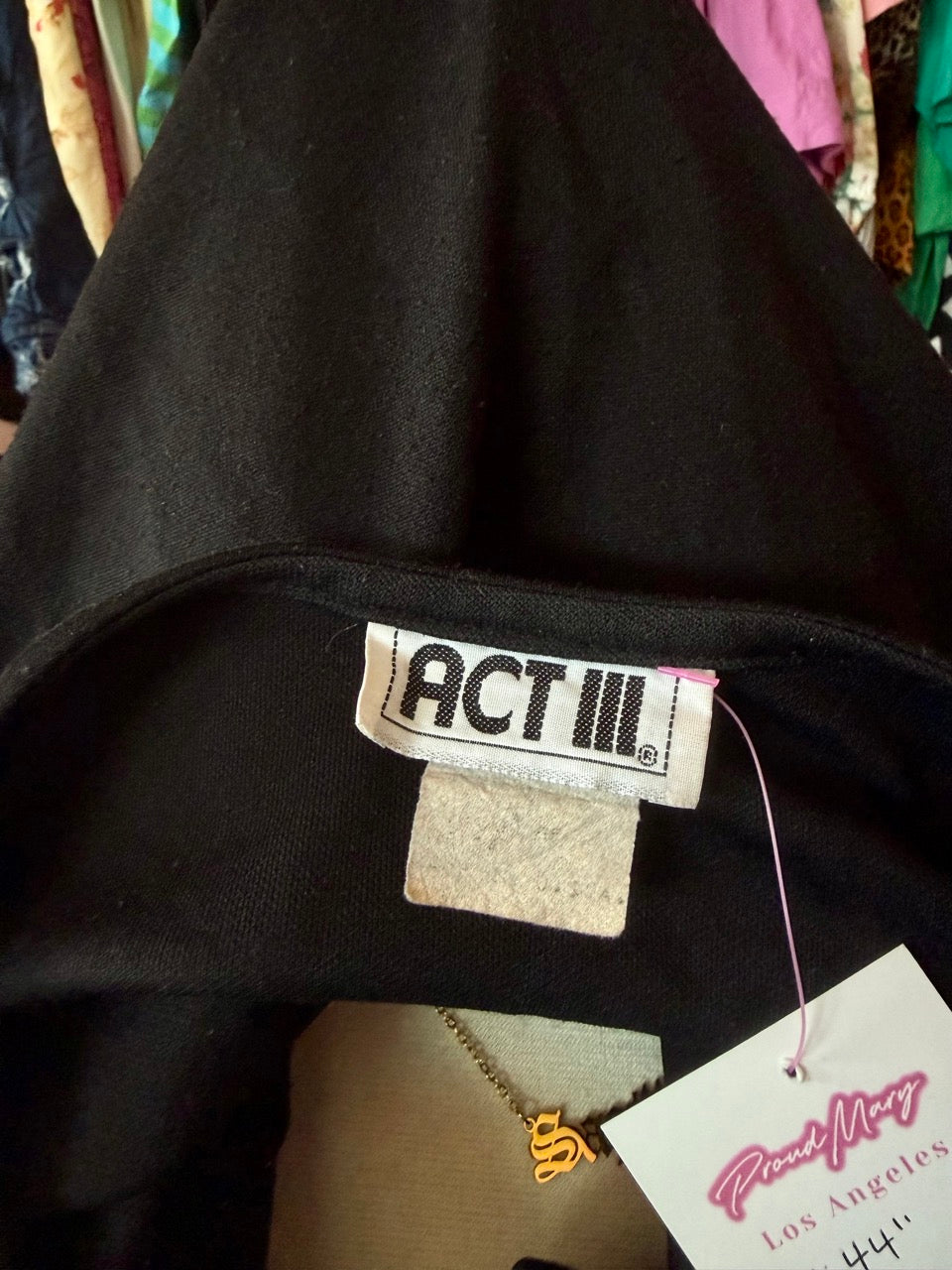 90s Glittering Petals Hand Painted Dress - Size 1X