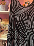 Sleeveless 90's Stretchy Midi Dress - 2X - 4X
