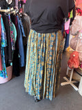 Vintage Flowy Maxi Skirt - 2X